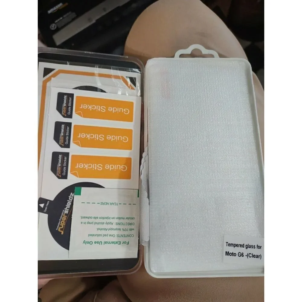 Supershieldz for Motorola Moto G6 Full Cover Tempered Glass Screen Protector